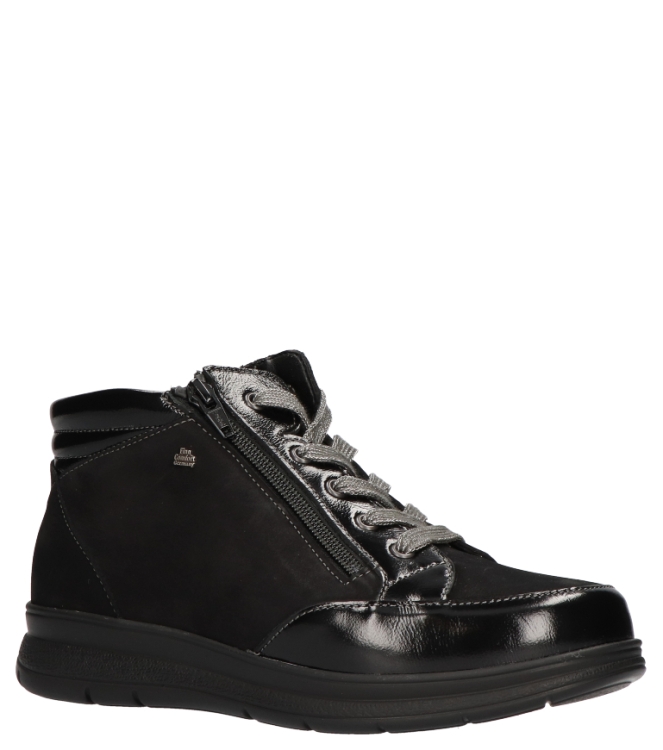 Finn Comfort sneaker <span>3755 900618 Arles</span> 3755 900618 Arles zwart - www.bremmerschoenen.info - Bremmer Schoenen