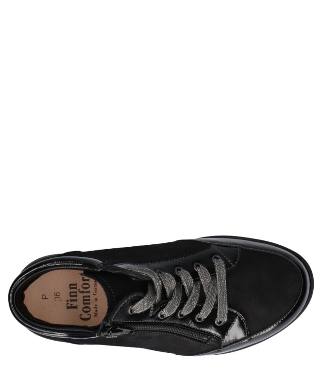 Finn Comfort sneaker <span>3755 900618 Arles</span> 3755 900618 Arles zwart - www.bremmerschoenen.info - Bremmer Schoenen