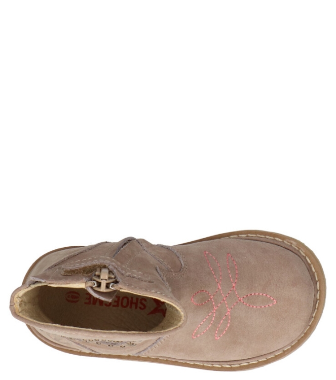 Shoesme enkellaars <span>BC22W062-B</span> BC22W062-B beige - www.bremmerschoenen.info - Bremmer Schoenen