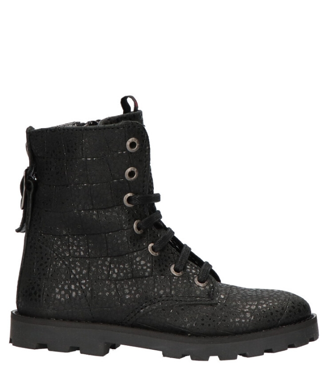 Shoesme Shoesme veterboot <span>TA22W014-A</span> A black Shoesme veterboot <span>TA22W014-A</span> TA22W014-A zwart - www.bremmerschoenen.info - Bremmer Schoenen