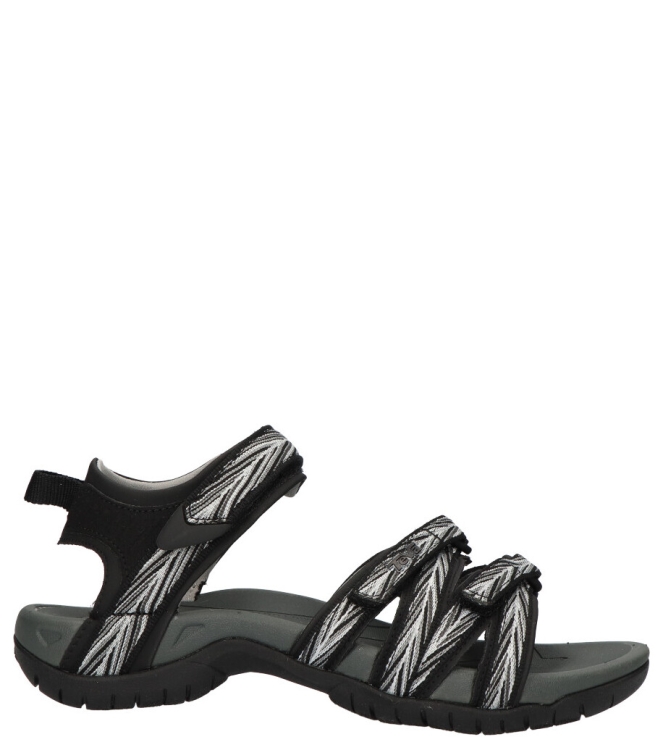 Teva Teva sandaal <span>4266-PBKW Tirra</span> Palms black white Teva sandaal <span>4266-PBKW Tirra</span> 4266-PBKW Tirra zwart - www.bremmerschoenen.info - Bremmer Schoenen