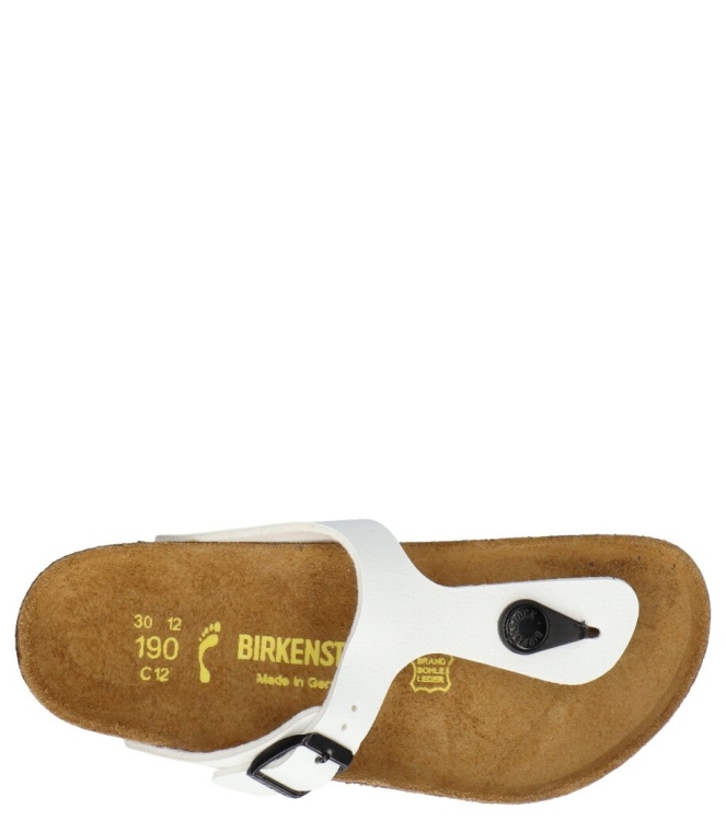 Birkenstock slipper <span>745713 Gizeh</span> 745713 Gizeh wit - www.bremmerschoenen.info - Bremmer Schoenen