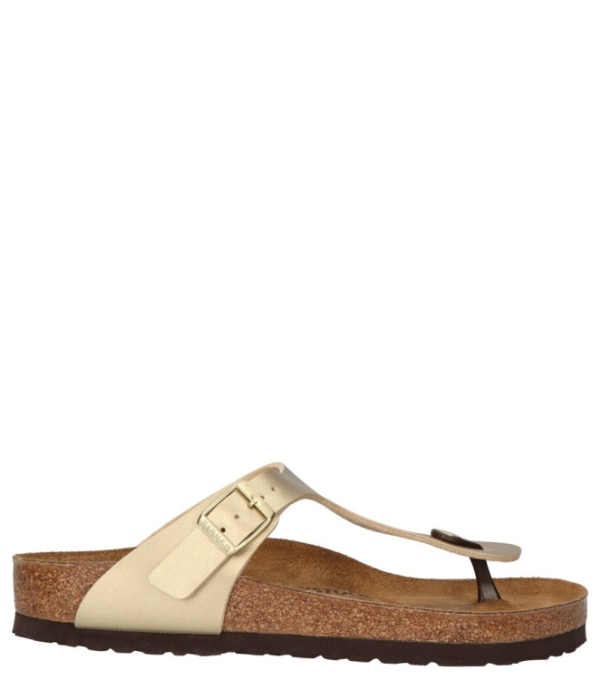 Birkenstock Birkenstock slipper <span>1016108 Gizeh</span> Gold Birkenstock slipper <span>1016108 Gizeh</span> 1016108 Gizeh goud - www.bremmerschoenen.info - Bremmer Schoenen