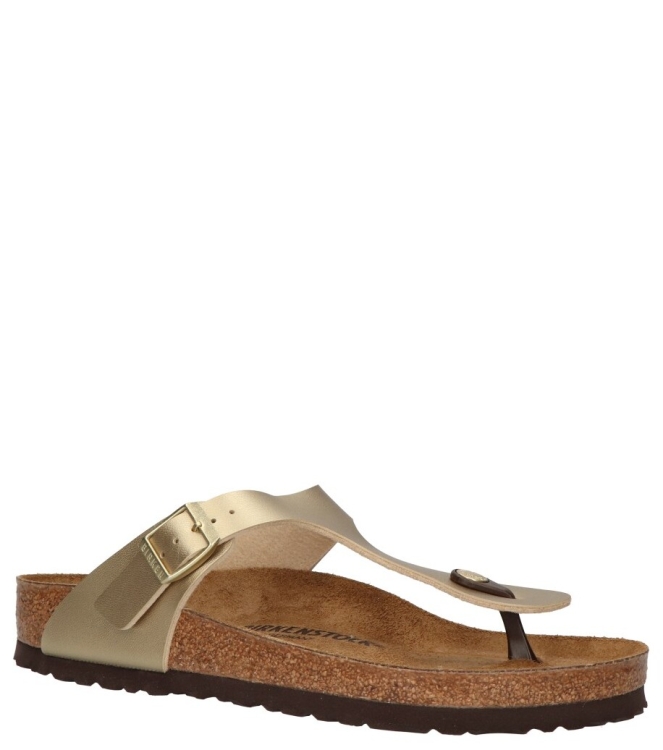 Birkenstock Birkenstock slipper <span>1016108 Gizeh</span> Gold Birkenstock slipper <span>1016108 Gizeh</span> 1016108 Gizeh goud - www.bremmerschoenen.info - Bremmer Schoenen