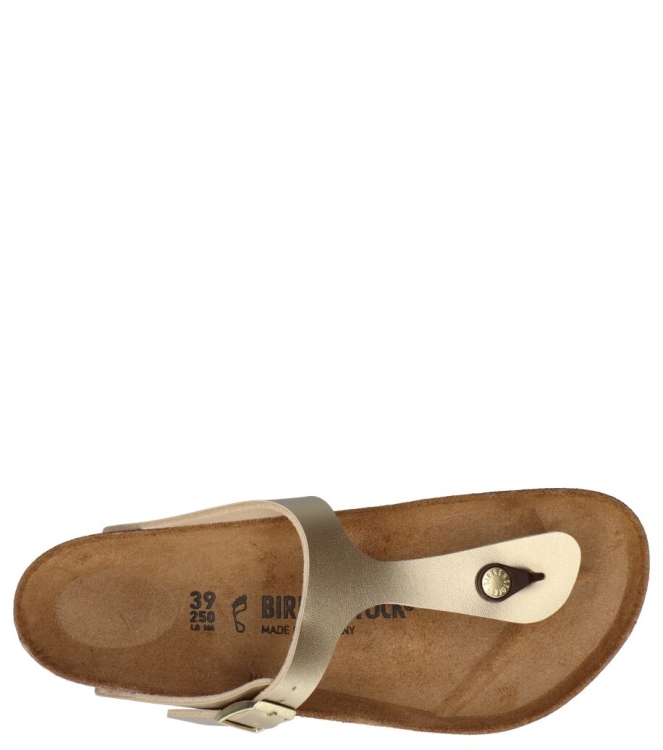 Birkenstock Birkenstock slipper <span>1016108 Gizeh</span> Gold Birkenstock slipper <span>1016108 Gizeh</span> 1016108 Gizeh goud - www.bremmerschoenen.info - Bremmer Schoenen