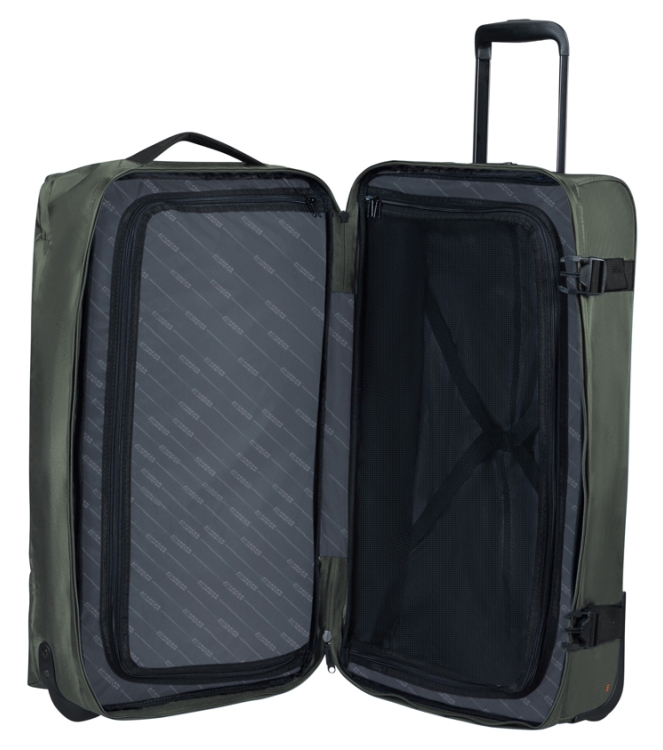 American Tourister AT reistas met wielen <span>143164 3457 Urban Track Duffle M</span> Dark Khaki AT reistas met wielen <span>143164 3457 Urban Track Duffle M</span> 143164 3457 Urban Track Duffle M groen - www.bremmerschoenen.info - Bremmer Schoenen