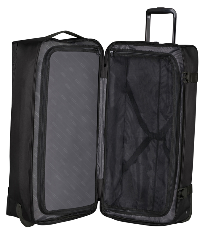 American Tourister AT reistas met wielen <span>143165 0423 Urban Track Duffle L</span> Black AT reistas met wielen <span>143165 0423 Urban Track Duffle L</span> 143165 0423 Urban Track Duffle L zwart - www.bremmerschoenen.info - Bremmer Schoenen