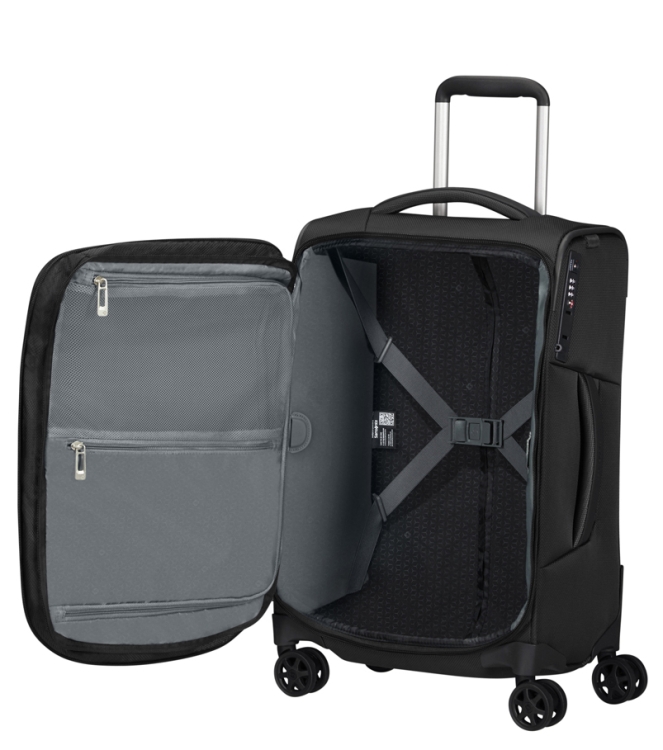 Samsonite Samsonite Trolley <span>143325 7416 Respark Spinner 55</span> OZONE BLACK Samsonite Trolley <span>143325 7416 Respark Spinner 55</span> 143325 7416 Respark Spinner 55 zwart - www.bremmerschoenen.info - Bremmer Schoenen