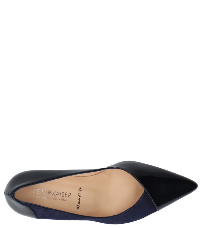 Peter Kaiser Peter Kaiser pump <span>34359 345 Aloisa</span> 345 notte lack suede Peter Kaiser pump <span>34359 345 Aloisa</span> 34359 345 Aloisa blauw - www.bremmerschoenen.info - Bremmer Schoenen