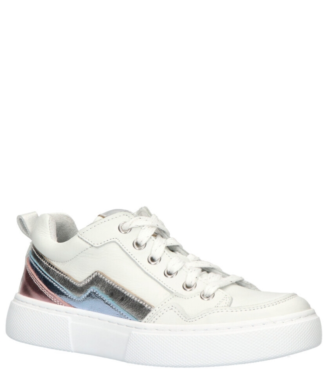 Twins sneaker <span>323166 501 Bregje Breeze</span> 323166 501 Bregje Breeze wit - www.bremmerschoenen.info - Bremmer Schoenen