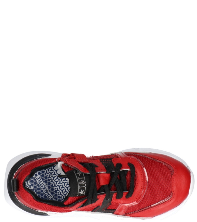 Track style sneaker <span>323340 541 Ruben Race</span> 323340 541 Ruben Race rood - www.bremmerschoenen.info - Bremmer Schoenen