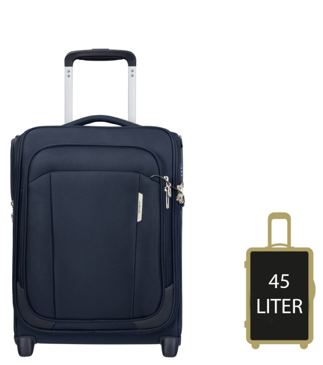 Samsonite Samsonite handbagage <span>143311 1549 Respark Upright 45</span> MIDNIGHT BLUE Samsonite handbagage <span>143311 1549 Respark Upright 45</span> 143311 1549 Respark Upright 45 blauw - www.bremmerschoenen.info - Bremmer Schoenen