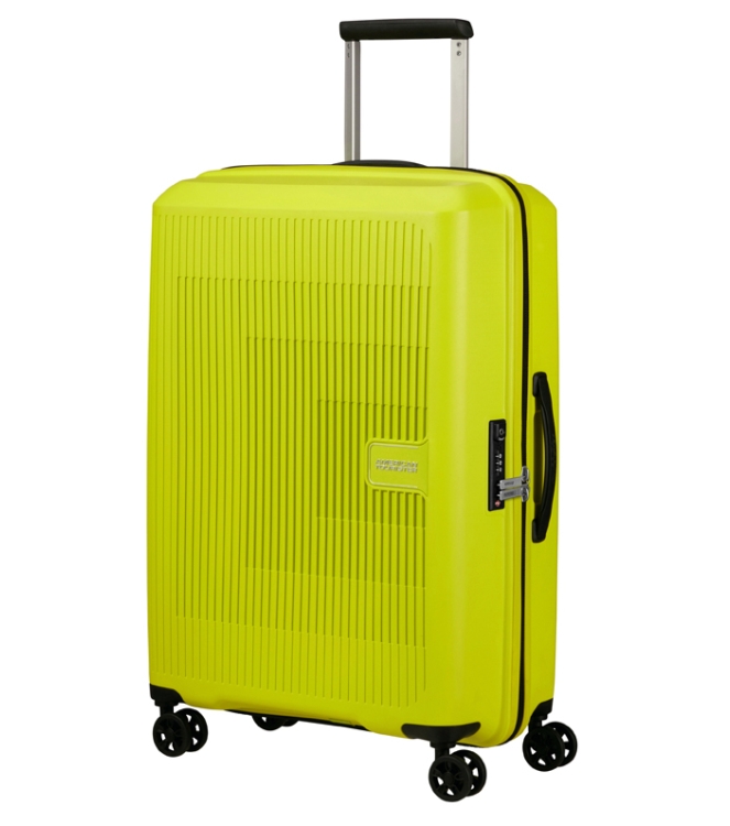 American Tourister AT koffer <span>146820 A067 Aerostep Spinner 67</span> Light Lime AT koffer <span>146820 A067 Aerostep Spinner 67</span> 146820 A067 Aerostep Spinner 67 groen - www.bremmerschoenen.info - Bremmer Schoenen