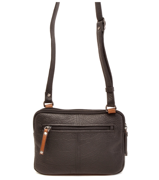 Berba Crossbody tas <span>125-041-12</span> 125-041-12 bruin - www.bremmerschoenen.info - Bremmer Schoenen
