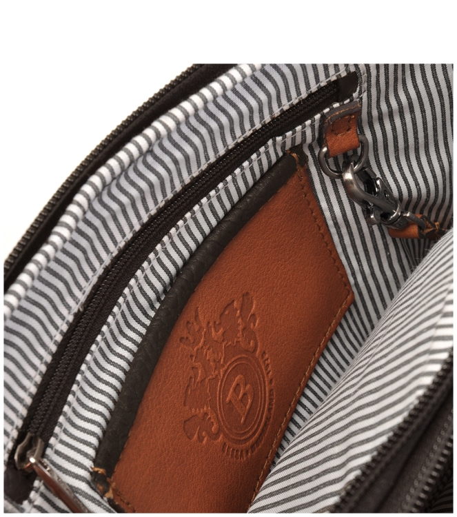 Berba Crossbody tas <span>125-041-12</span> 125-041-12 bruin - www.bremmerschoenen.info - Bremmer Schoenen