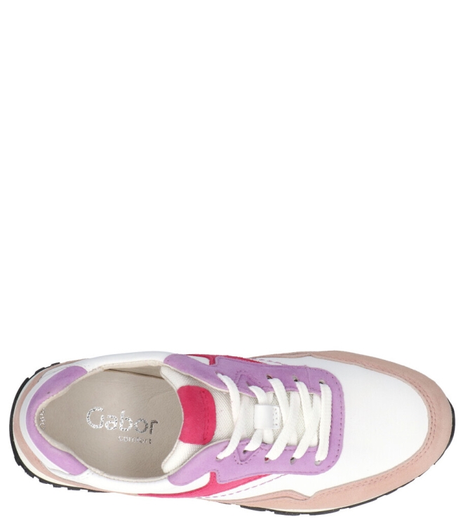 Gabor Gabor sneaker <span>26.366.62</span> 62 weis/rosa/flieder k Gabor sneaker <span>26.366.62</span> 26.366.62 meerkleurig - www.bremmerschoenen.info - Bremmer Schoenen