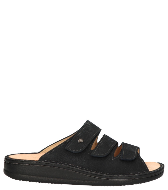 Finn Comfort slipper <span>1508 049413 Korfu</span> 1508 049413 Korfu blauw - www.bremmerschoenen.info - Bremmer Schoenen