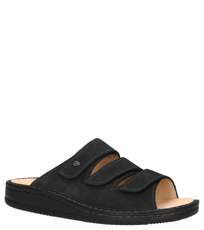Finn Comfort slipper <span>1508 049413 Korfu</span> 1508 049413 Korfu blauw - www.bremmerschoenen.info - Bremmer Schoenen