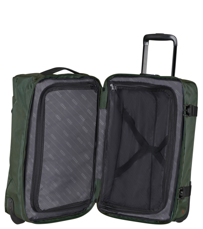 American Tourister AT reistas met wielen <span> 143163 3457 Urban Track Duffle S</span> DARK KHAKI AT reistas met wielen <span> 143163 3457 Urban Track Duffle S</span> 143163 3457 Urban Track Duffle S groen - www.bremmerschoenen.info - Bremmer Schoenen