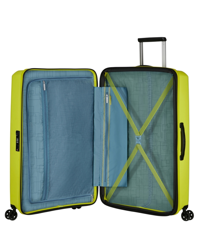 American Tourister AT Koffer <span>146821 A067 Aerostep Spinner 77</span> Light Lime AT Koffer <span>146821 A067 Aerostep Spinner 77</span> 146821 A067 Aerostep Spinner 77 groen - www.bremmerschoenen.info - Bremmer Schoenen