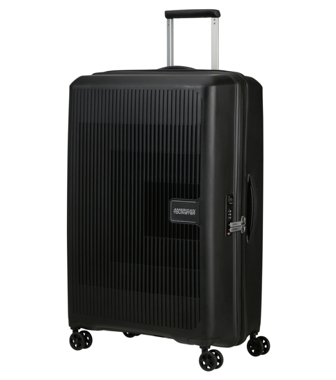 American Tourister AT Koffer <span>146821 1041 Aerostep Spinner 77</span> Black AT Koffer <span>146821 1041 Aerostep Spinner 77</span> 146821 1041 Aerostep Spinner 77 zwart - www.bremmerschoenen.info - Bremmer Schoenen