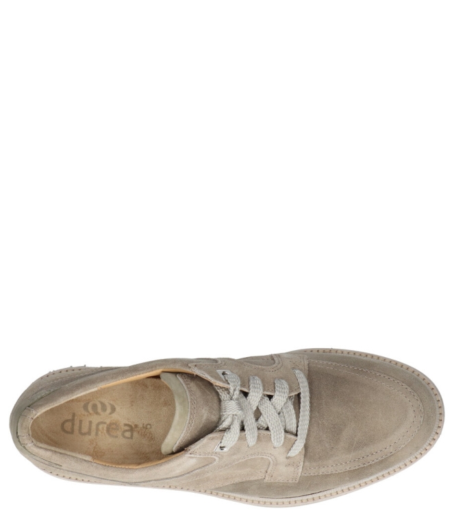 Durea veterschoen <span>6276 095 0435</span> 6276 095 0435 grijs - www.bremmerschoenen.info - Bremmer Schoenen