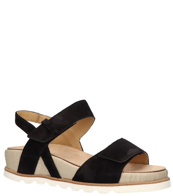 Durea sandaal <span>7417 795 7448</span> 7417 795 7448 zwart - www.bremmerschoenen.info - Bremmer Schoenen