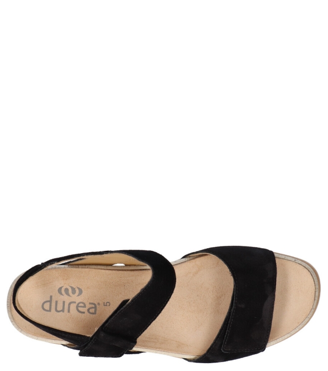 Durea sandaal <span>7417 795 7448</span> 7417 795 7448 zwart - www.bremmerschoenen.info - Bremmer Schoenen