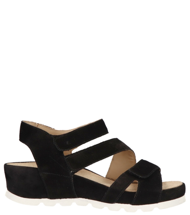 Durea sandaal <span>7405 025 7448</span> 7405 025 7448 zwart - www.bremmerschoenen.info - Bremmer Schoenen