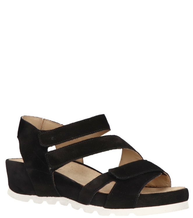 Durea sandaal <span>7405 025 7448</span> 7405 025 7448 zwart - www.bremmerschoenen.info - Bremmer Schoenen