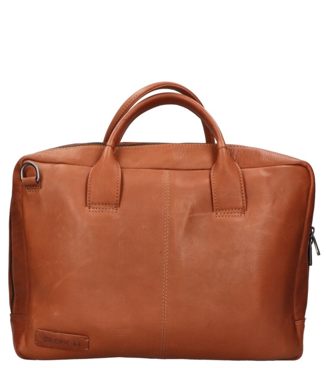 Plevier Laptoptas <span>156-3 Gherkin</span> 156-3 Gherkin cognac - www.bremmerschoenen.info - Bremmer Schoenen
