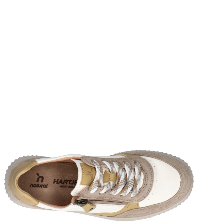 Hartjes Hartjes sneaker <span>162.1952 41/02 Boogie</span> 41/02 stone weiss Hartjes sneaker <span>162.1952 41/02 Boogie</span> 162.1952 41/02 Boogie beige - www.bremmerschoenen.info - Bremmer Schoenen