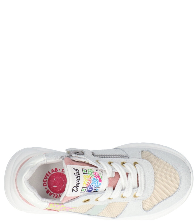 Develab Develab sneaker <span>42752 199</span> 199 White Combi Fantasy Develab sneaker <span>42752 199</span> 42752 199 wit - www.bremmerschoenen.info - Bremmer Schoenen