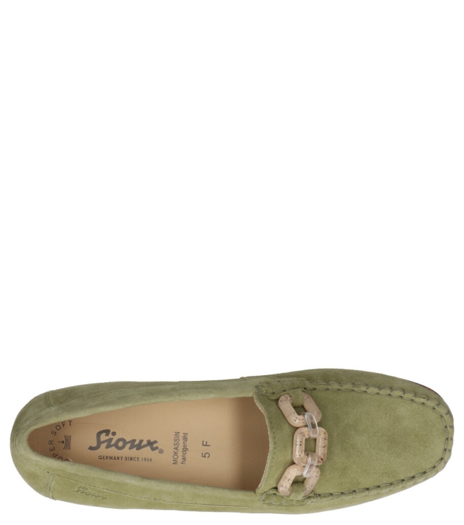 Sioux Sioux instapper <span>67091 Cortizia 724</span> papyrus Sioux instapper <span>67091 Cortizia 724</span> 67091 Cortizia 724 groen - www.bremmerschoenen.info - Bremmer Schoenen