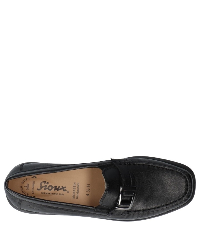 Sioux instapper <span>69260 cortizia 718 H</span> 69260 cortizia 718 H zwart - www.bremmerschoenen.info - Bremmer Schoenen
