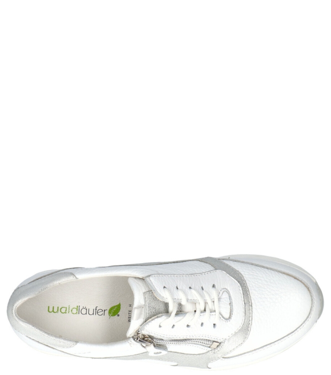 Waldlaufer Waldlaufer sneaker <span>752002 201 663 H-Vicky</span> 201 663 weiss silber Waldlaufer sneaker <span>752002 201 663 H-Vicky</span> 752002 201 663 H-Vicky wit - www.bremmerschoenen.info - Bremmer Schoenen