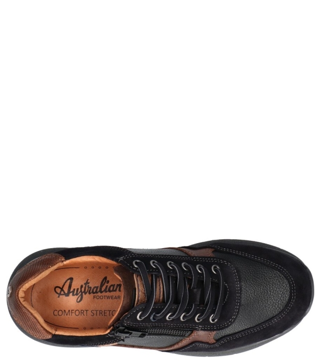 Australian Australian sneaker <span>15.1645.01 AEX Dakota</span> AEX black blue brown Australian sneaker <span>15.1645.01 AEX Dakota</span> 15.1645.01 AEX Dakota blauw - www.bremmerschoenen.info - Bremmer Schoenen