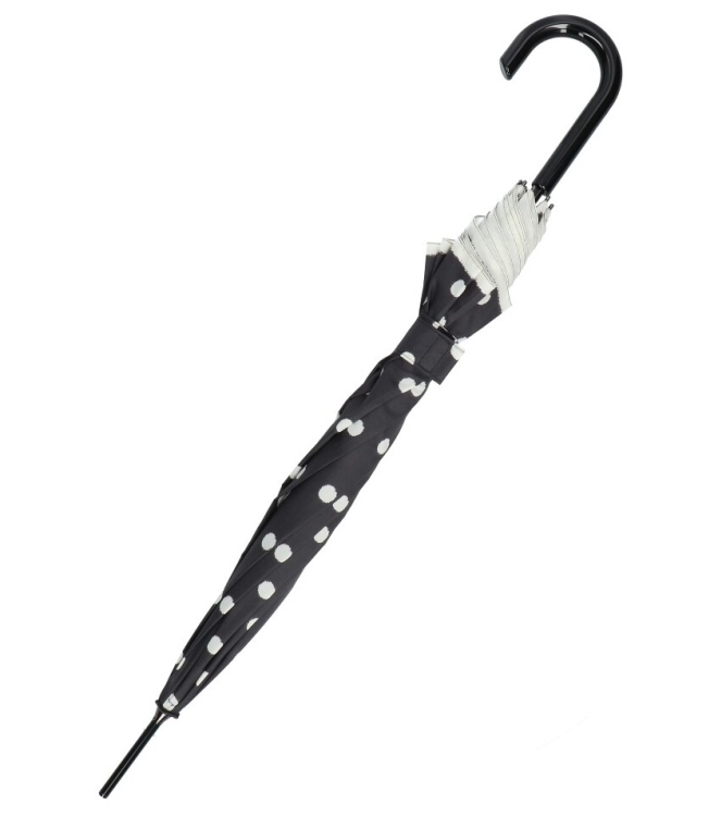 Knirps Knirps paraplu <span>963760 4901</span> Dot Black Knirps paraplu <span>963760 4901</span> 963760 4901 zwart - www.bremmerschoenen.info - Bremmer Schoenen