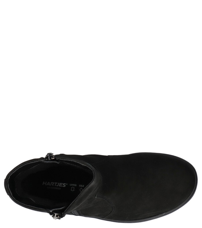 Hartjes enkellaars <span>172.1709 01/00 Soul</span> 172.1709 01/00 Soul zwart - www.bremmerschoenen.info - Bremmer Schoenen