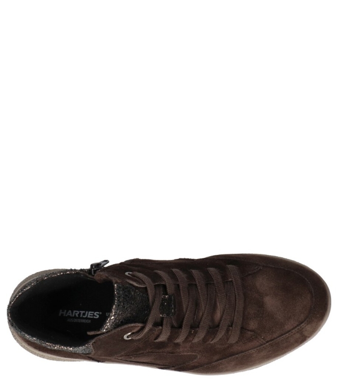 Hartjes Hartjes sneaker <span>172.1603 77/36 Rap</span> 77/36 dunkelbraun altgold Hartjes sneaker <span>172.1603 77/36 Rap</span> 172.1603 77/36 Rap bruin - www.bremmerschoenen.info - Bremmer Schoenen