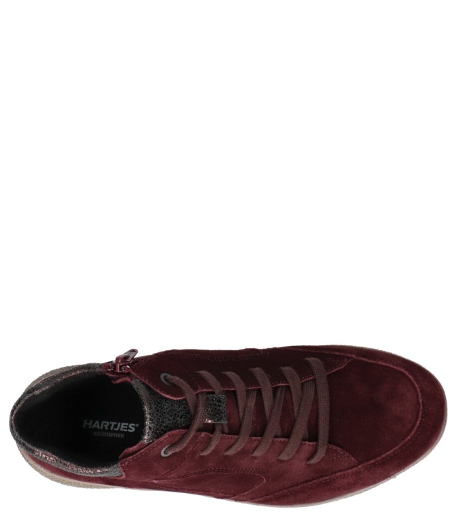 Hartjes sneaker <span>172.1603 10/10 Rap</span> 172.1603 10/10 Rap bordeaux - www.bremmerschoenen.info - Bremmer Schoenen