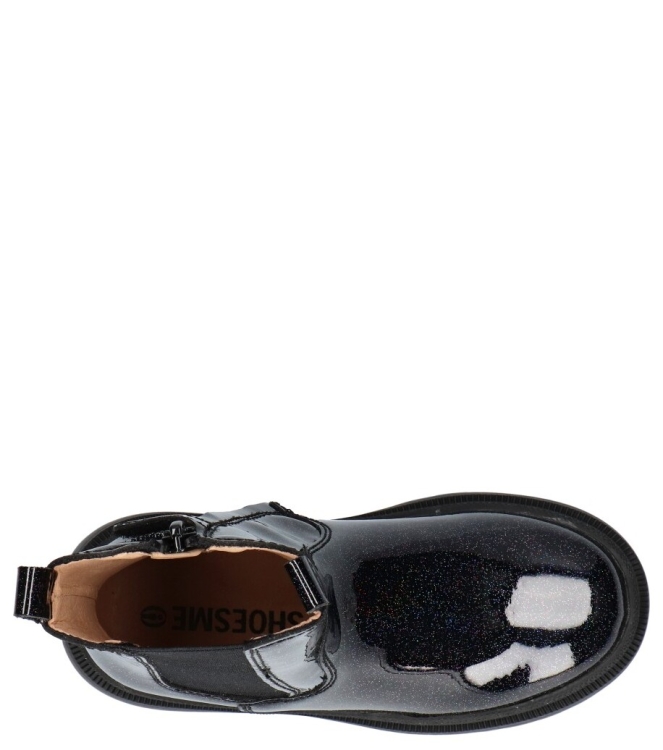 Shoesme Shoesme chelseaboot <span>NT23W004-C</span> shiny black Shoesme chelseaboot <span>NT23W004-C</span> NT23W004-C zwart - www.bremmerschoenen.info - Bremmer Schoenen