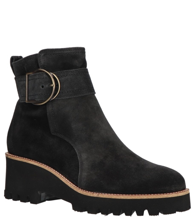 Paul Green Paul Green enkellaars <span>9763 104</span> 104 soft suede black Paul Green enkellaars <span>9763 104</span> 9763 104 zwart - www.bremmerschoenen.info - Bremmer Schoenen