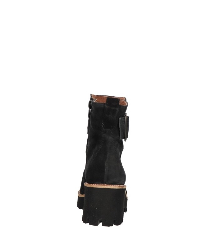 Paul Green Paul Green enkellaars <span>9763 104</span> 104 soft suede black Paul Green enkellaars <span>9763 104</span> 9763 104 zwart - www.bremmerschoenen.info - Bremmer Schoenen