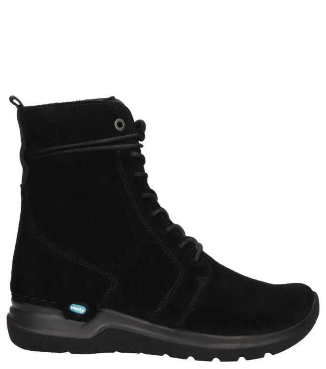 Wolky Wolky veterboot <span>0662640 000 Bluff</span> 000 Black Wolky veterboot <span>0662640 000 Bluff</span> 0662640 000 Bluff zwart - www.bremmerschoenen.info - Bremmer Schoenen