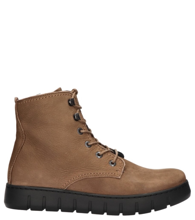 Wolky Wolky veterboot <span>0237710 155 New wave</span> 155 Dark-taupe Wolky veterboot <span>0237710 155 New wave</span> 0237710 155 New wave bruin - www.bremmerschoenen.info - Bremmer Schoenen