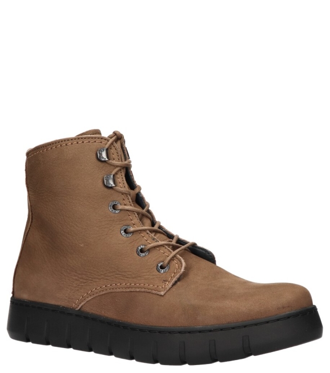 Wolky Wolky veterboot <span>0237710 155 New wave</span> 155 Dark-taupe Wolky veterboot <span>0237710 155 New wave</span> 0237710 155 New wave bruin - www.bremmerschoenen.info - Bremmer Schoenen