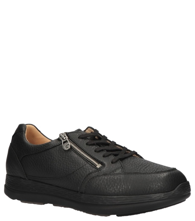 Ganter sneaker <span>259849 0100 Karl-Ludwig</span> 259849 0100 Karl-Ludwig zwart - www.bremmerschoenen.info - Bremmer Schoenen