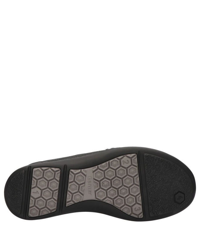 Ganter sneaker <span>259849 0100 Karl-Ludwig</span> 259849 0100 Karl-Ludwig zwart - www.bremmerschoenen.info - Bremmer Schoenen