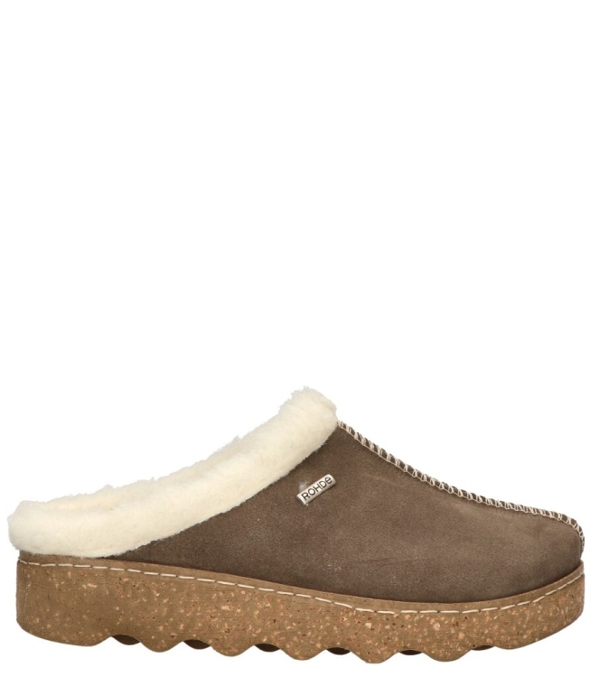 Rohde pantoffel <span>6125 77</span> 6125 77 bruin - www.bremmerschoenen.info - Bremmer Schoenen
